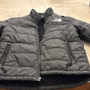 The North Face Kids black Puffer Jacket